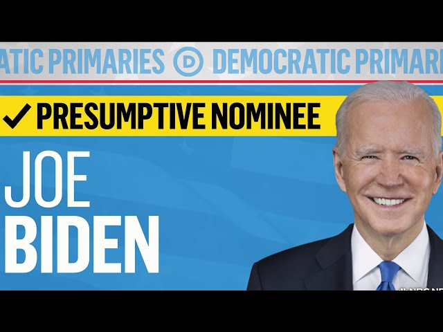 Biden wins Georgia primary election clinching Democratic nomination