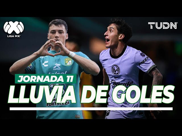 ¡LLUVIA DE GOLES! ☔️ ⚽️ Los goles de la Jornada 11 del Clausura 2024 | TUDN