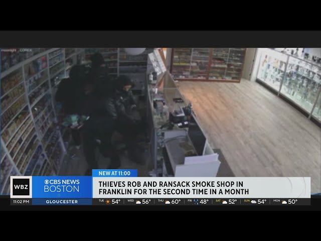 Thieves rob Franklin smoke shop for second time in a month