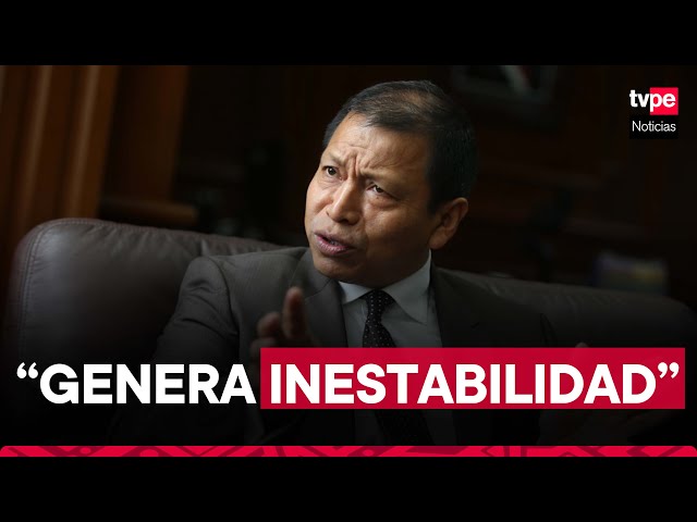 Ministro de Trabajo se mostró en contra de constantes interpelaciones