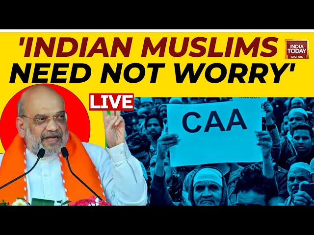 Amit Shah On CAA LIVE | Amit Shah On CAA Rules | Amit Shah Amid Fear Over Citizenship Act LIVE