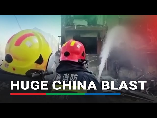 Huge blast kills one, injures 22 in northern China