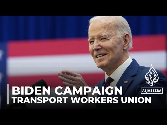 Biden campaign: Transport workers union meets with president