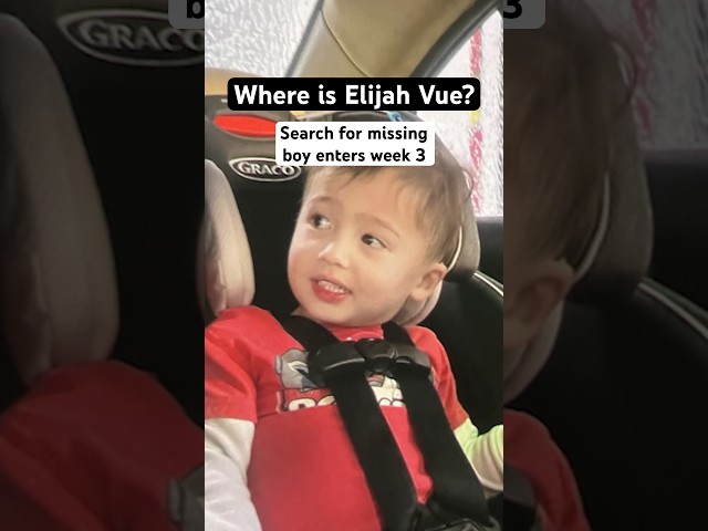 Elijah Vue: Search for missing boy enters week 3 in Wisconsin