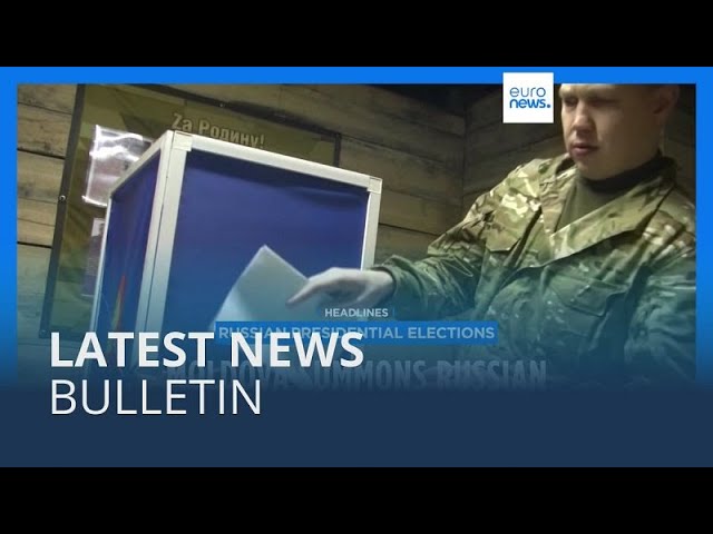 Latest news bulletin | March 13th – Morning