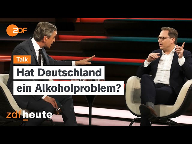 Hitzige Debatte über Alkohol-Konsum in Deutschland | Markus Lanz vom 12. März 2024