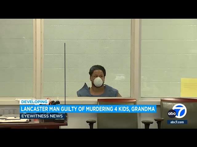 Lancaster father convicted of killing his 4 children, their grandmother