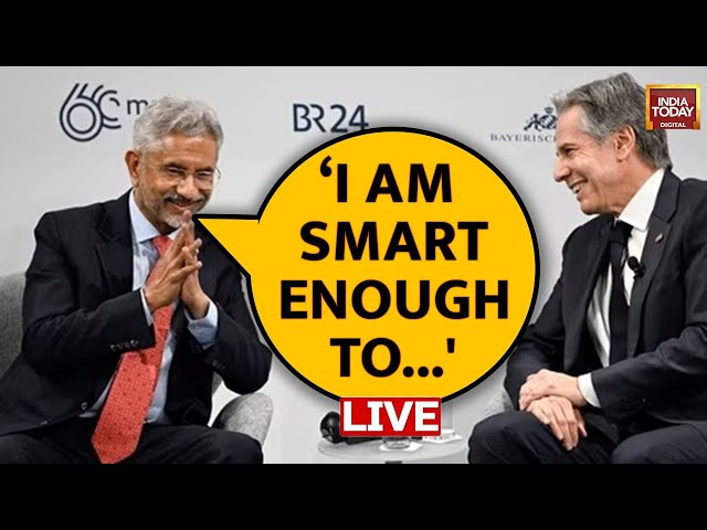 LIVE: EAM S Jaishankar's ‘Smart' Answer To Question On India-Russia Ties, Antony Blinken S