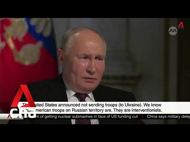 ⁣Putin says Russia technically ready for nuclear war