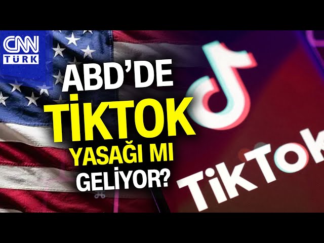 SON DAKİKA!  | ABD'de TikTok Yasağına Bir Adım Daha! TikTok Yasağı Ezici Çoğunlukla Geçti #Habe