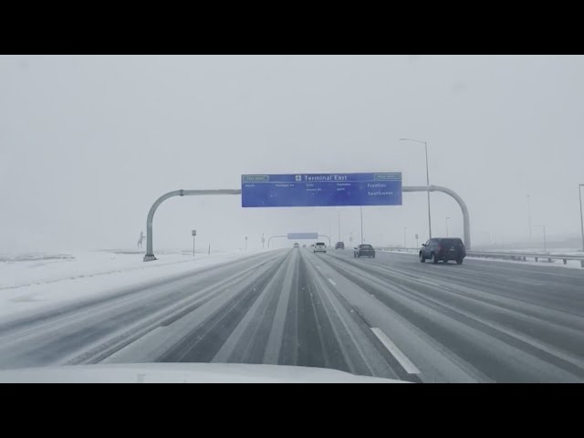 Denver International Airport preps for heavy snow