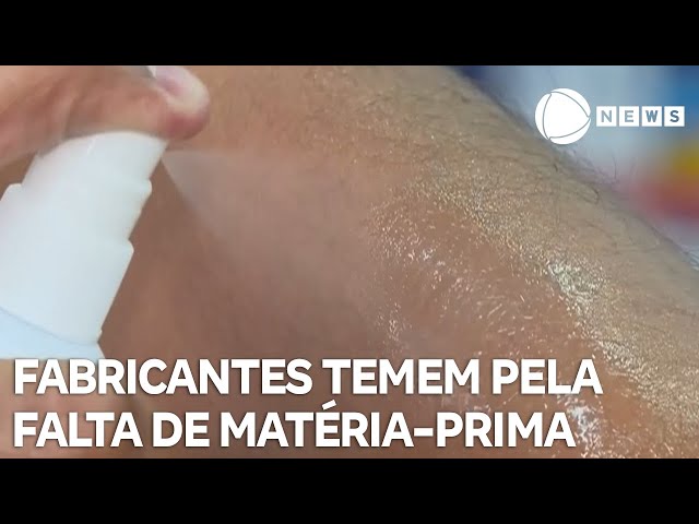 Fabricantes temem pela falta de matéria-prima para repelentes no país