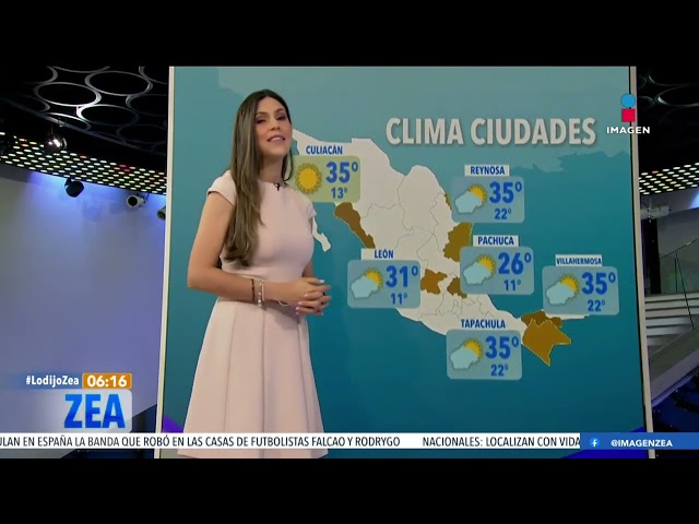 Pronóstico del tiempo 13 de marzo de 2024