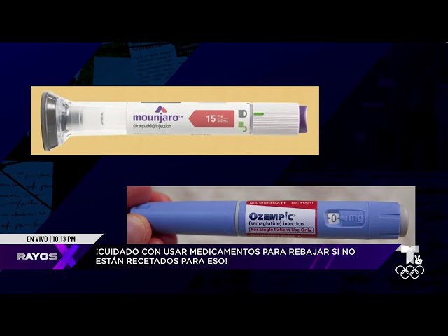 ¡Alerta médica! Cuidado con rebajar ingiriendo medicamentos recetados