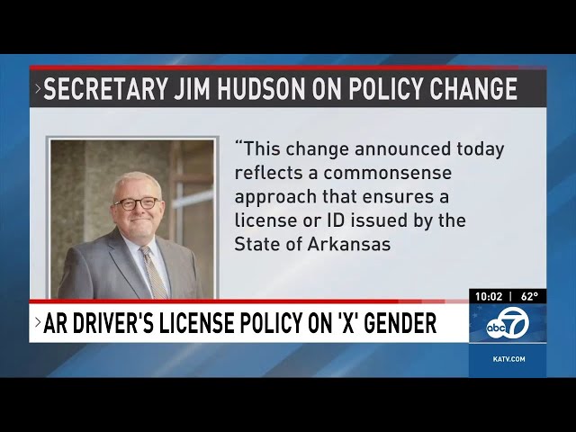 Arkansas changes driver's license gender policy, causing concern in transgender community