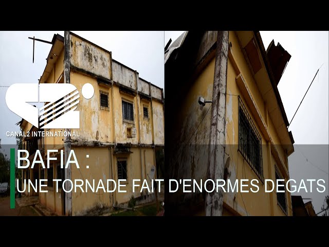 ⁣BAFIA : Une tornade fait d'énormes dégâts