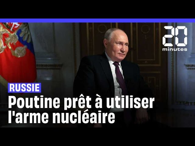 Vladimir Poutine prêt à utiliser l'arme nucléaire si la souveraineté de la Russie est menacée #