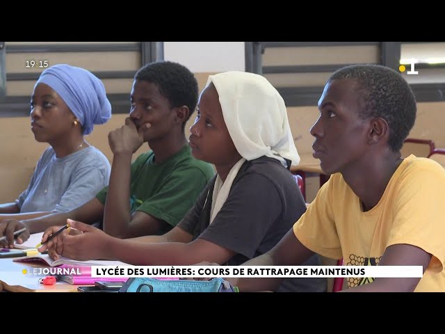 Lycée des Lumières : cours de rattrapage maintenus