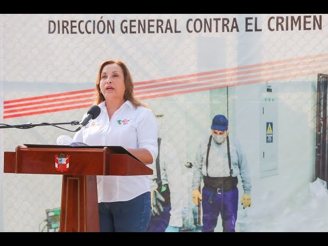 Dina Boluarte en incineración de toneladas de droga: "La seguridad es uno de los grandes desafí