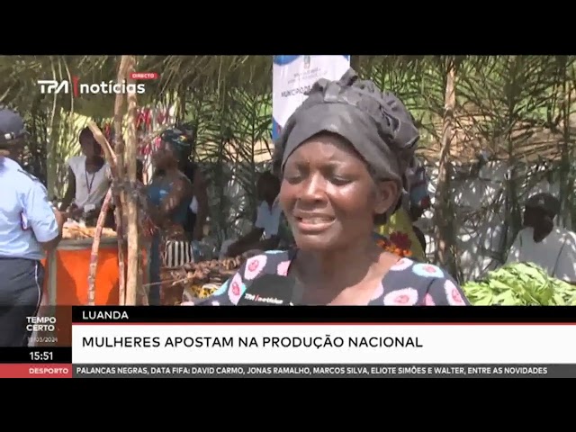 Luanda  - Mulheres apostam na produção nacional