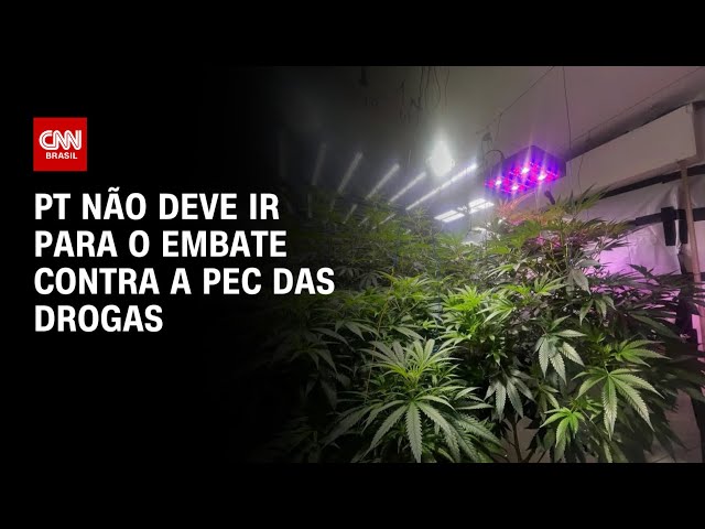 PT não deve ir para o embate contra a PEC das Drogas | BASTIDORES CNN