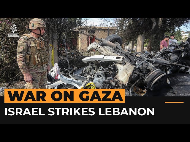 Israeli drone strike kills Hamas member in Lebanon | Al Jazeera Newsfeed