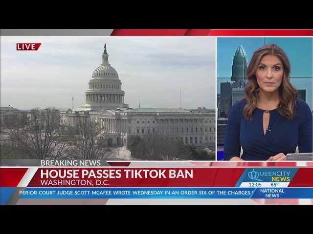 House passes legislation which could ban TikTok in US