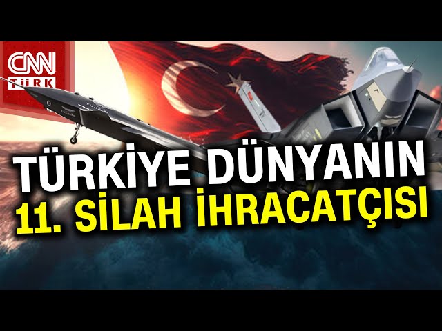 Dünyaya Damga Vurduk! Türkiye 11. Silah İhracatçısı... #Haber