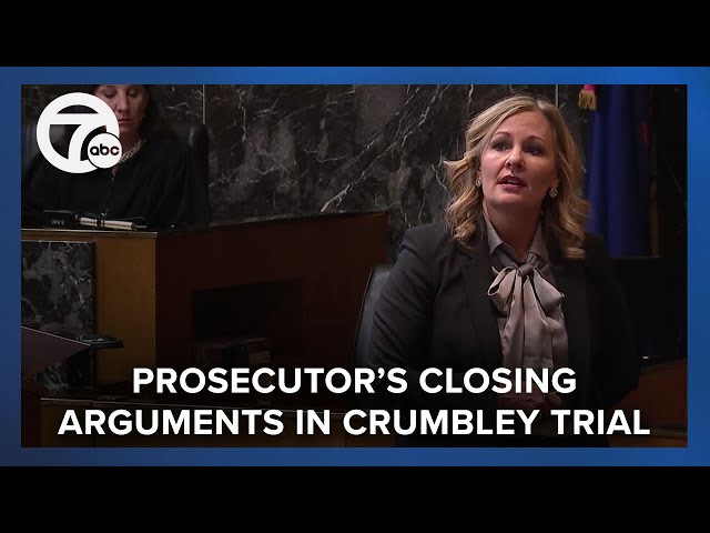 Prosecutor gives closing arguments in James Crumbley trial