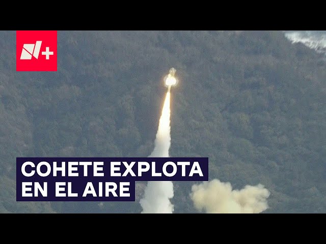 Cohete espacial privado japonés explota tras despegar - N+