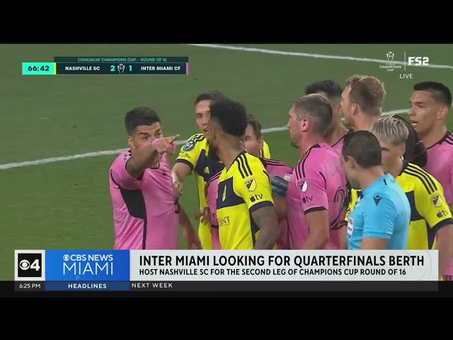 Inter Miami hosts Nashville