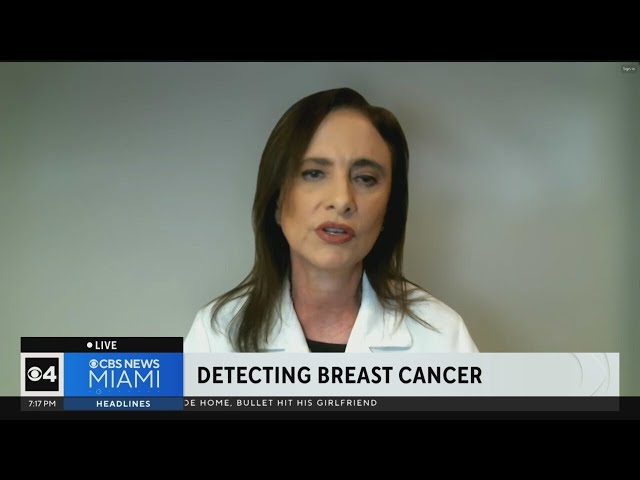 Detecting breast cancer