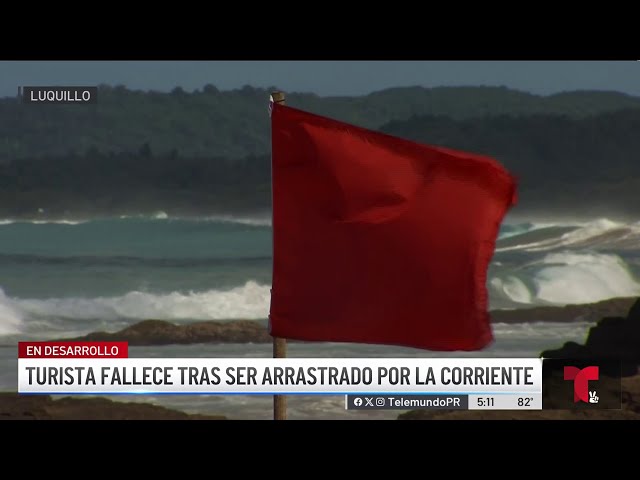 Otra muerte en las playas: se ahoga turista en Luquillo