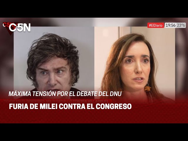 Tras la crítica de MILEI, el SENADO ratificó la SESIÓN de este jueves y el tratamiento del mega DNU