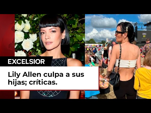 Lily Allen asegura que sus hijas arruinaron su carrera y le llueven críticas