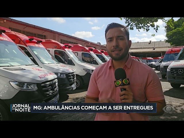 Ambulâncias doadas pelo Ministério da Saúde serão entregues após 4 meses