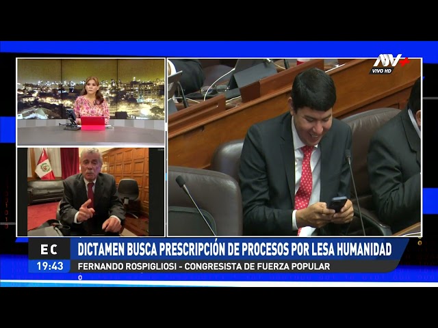 Fernando Rospigliosi sobre prescripción de procesos por lesa humanidad: "Es una ley de justicia