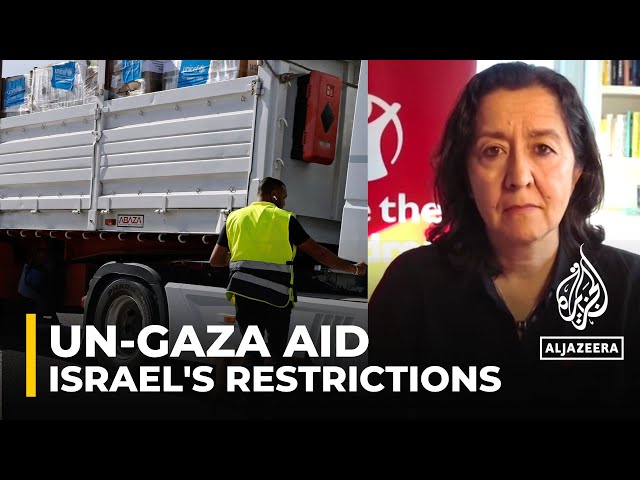 UN says Israel turned back an aid truck after finding scissors used in children's medical kit