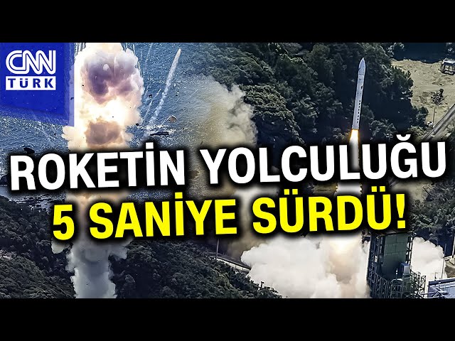 Japon Firmanın “Kairos” Roketi, Fırlatmadan Saniyeler Sonra İnfilak Etti #Haber