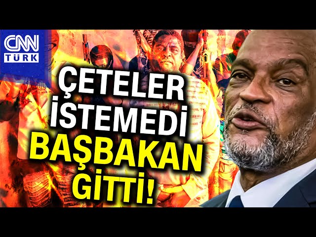 Haiti'de Çete Krizi! Çeteler Başbakanı İstemedi, Başbakanda İstifa Etti #Haber