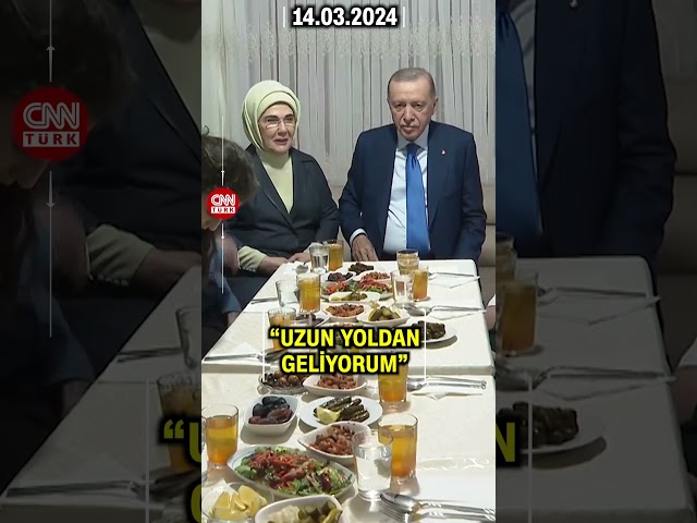 Cumhurbaşkanı Erdoğan ve Eşi Emine Erdoğan'dan Ankara'da İftar Sürprizi #Shorts