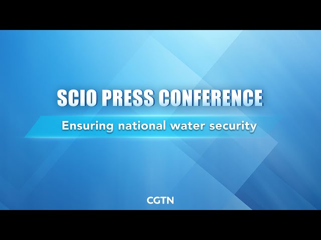 Live: SCIO briefs media on ensuring national water security