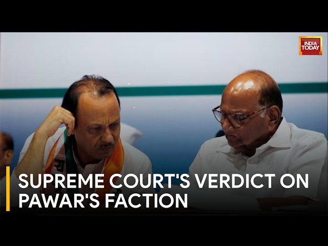 Supreme Court Asks Ajit Pawar's Faction To Not Use Sharad Pawar's Name | India Today News