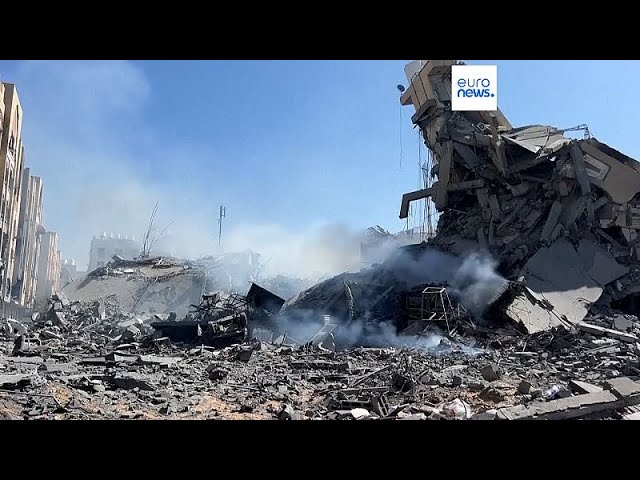 ⁣A Gaza, Tsahal s'est retiré d'un quartier désormais en ruine de Khan Younès