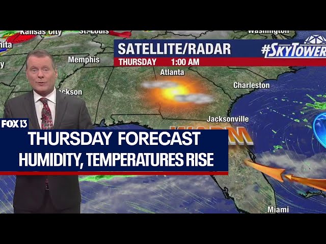 Tampa weather | Thursday morning forecast