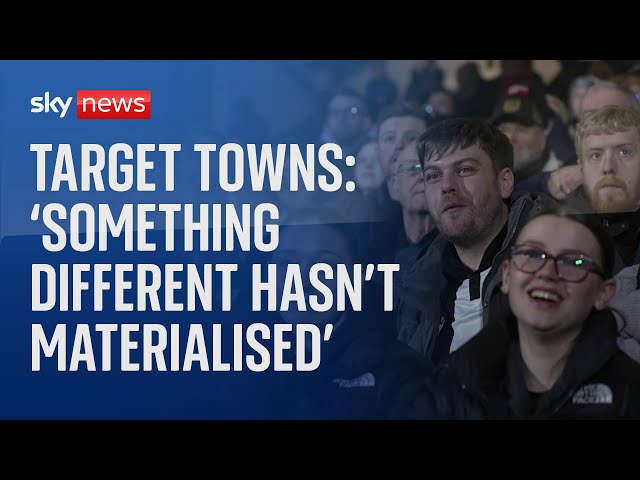 Target Towns: Voters frustrated that promise of 'something different hasn't materialised&#