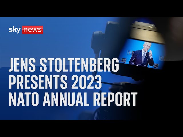 Watch live: NATO Secretary General reports on 2023