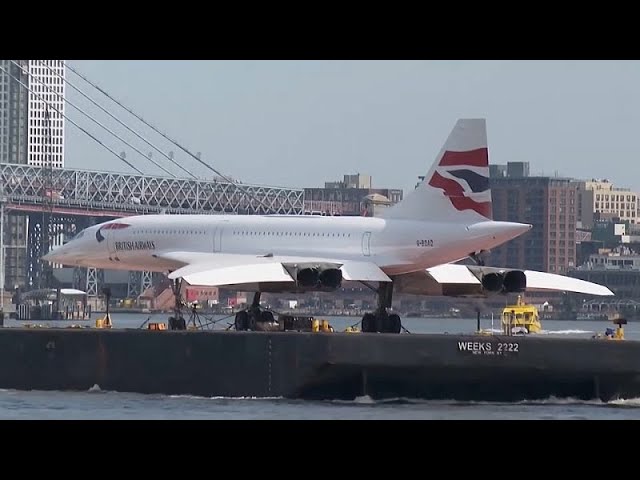 El Concorde se exibirá en el Museo Intrepid de Nueva York a partir de abril