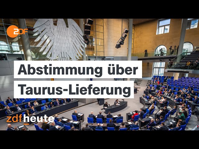 Live: Bundestag stimmt erneut über Taurus-Lieferung ab