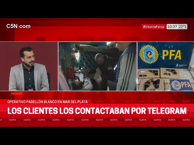 OPERATIVO PABELLÓN BLANCO en MAR del PLATA: OPERABAN por TELEGRAM DESDE la CÁRCEL